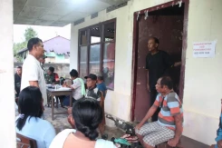 [UPDATE] - Pengungsi Gunung Ibu Bertambah Menjadi 664 Jiwa
